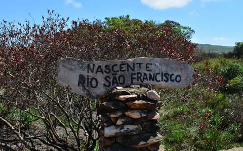 Marco da Nascente do Rio São Francisco