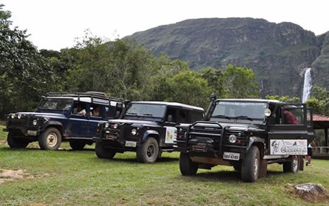 Entrada do Parnacanastra na portaria Casca d´Anta